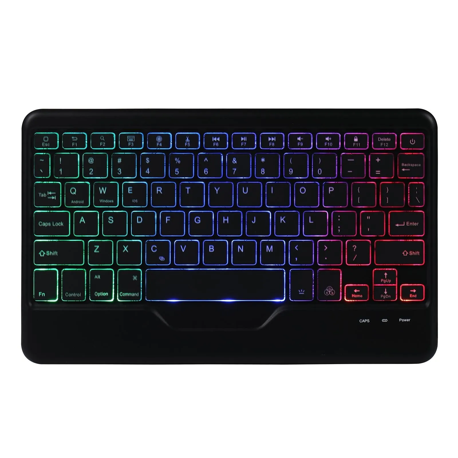10.2 / 10.5 Inch Bluetooth Keyboard Tablet Case With Triangle Holder & Pen Slot