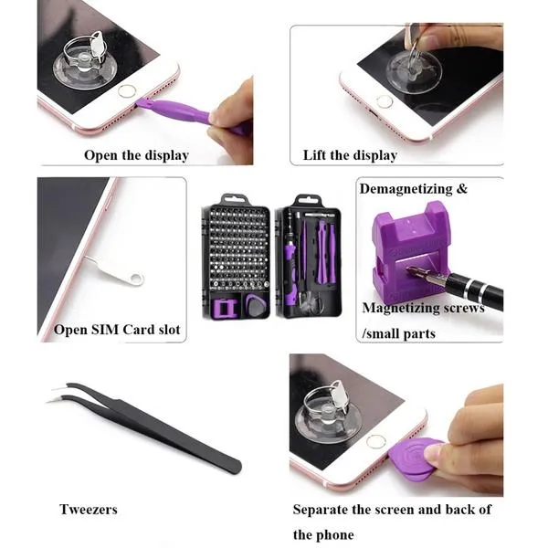 115-in-1 Mini Precision Screwdriver Set