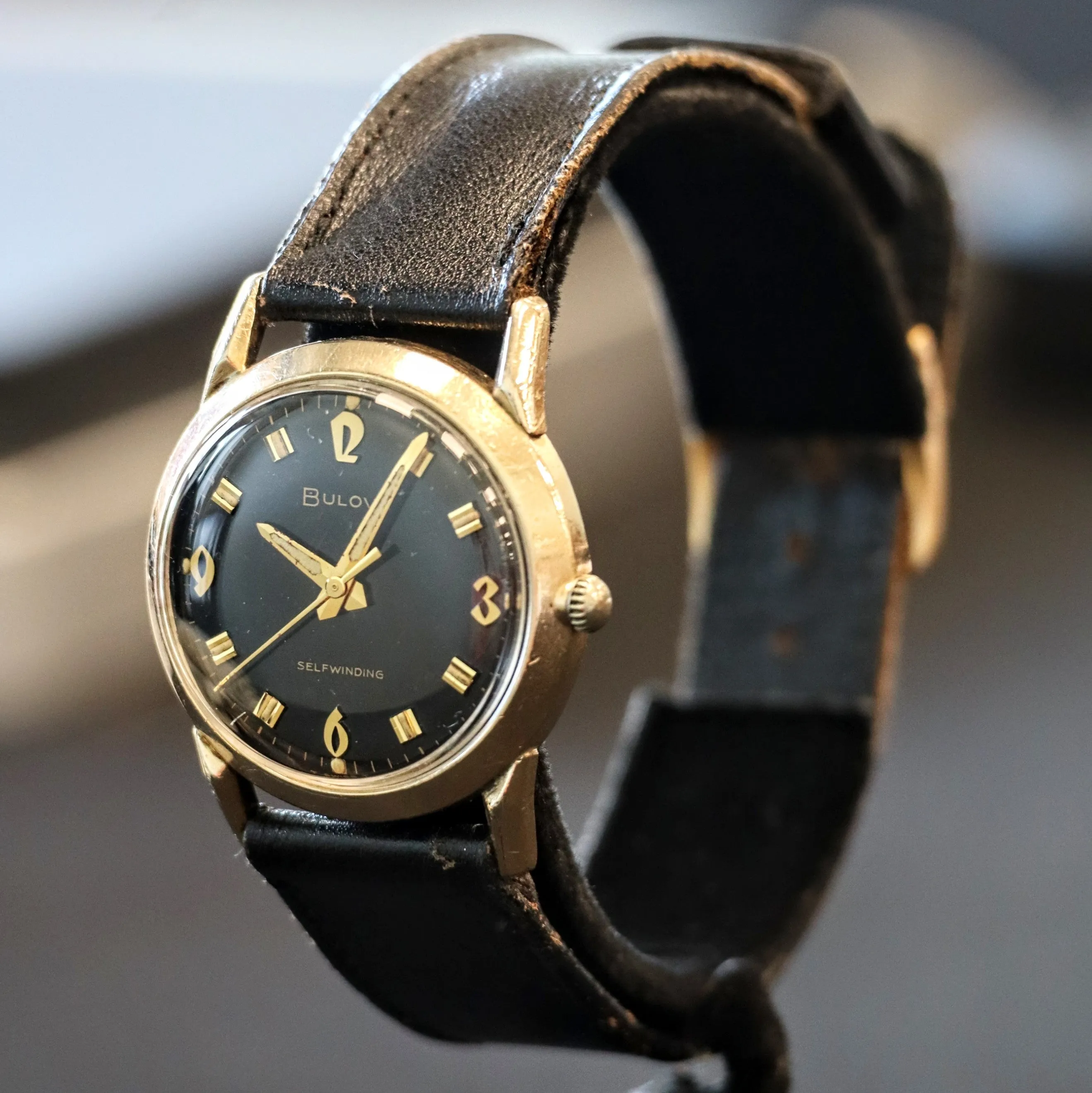 1967 BULOVA Sea Flight "M" Selfwinding Watch 17 Jewels Cal. 11ALAC Automatic Wristwatch
