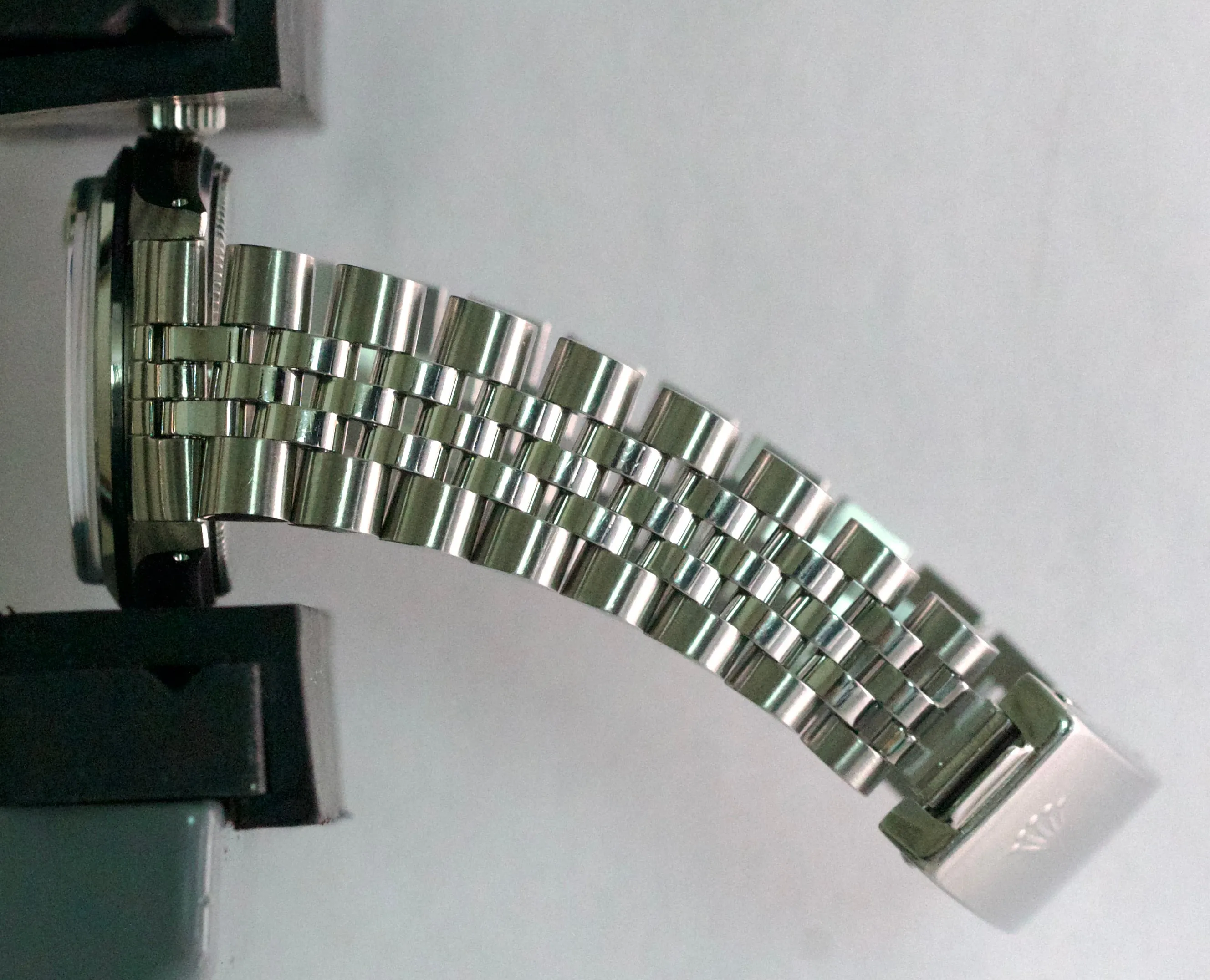 1984 Rolex Oysterdate Precision SILVER Manual Stainless Steel JUBILEE 34mm 6466