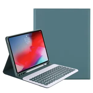 2021 Detachable Bluetooth Keyboard Leather Case For Ipad Pro 11 With Pen Slot & Stand