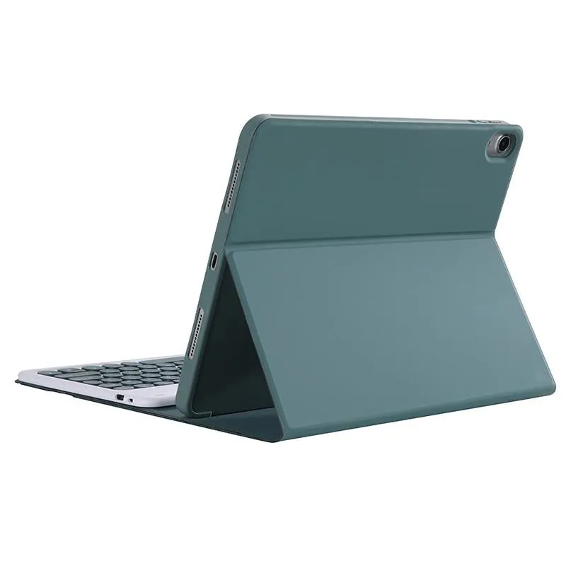 2021 Detachable Bluetooth Keyboard Leather Case For Ipad Pro 11 With Pen Slot & Stand