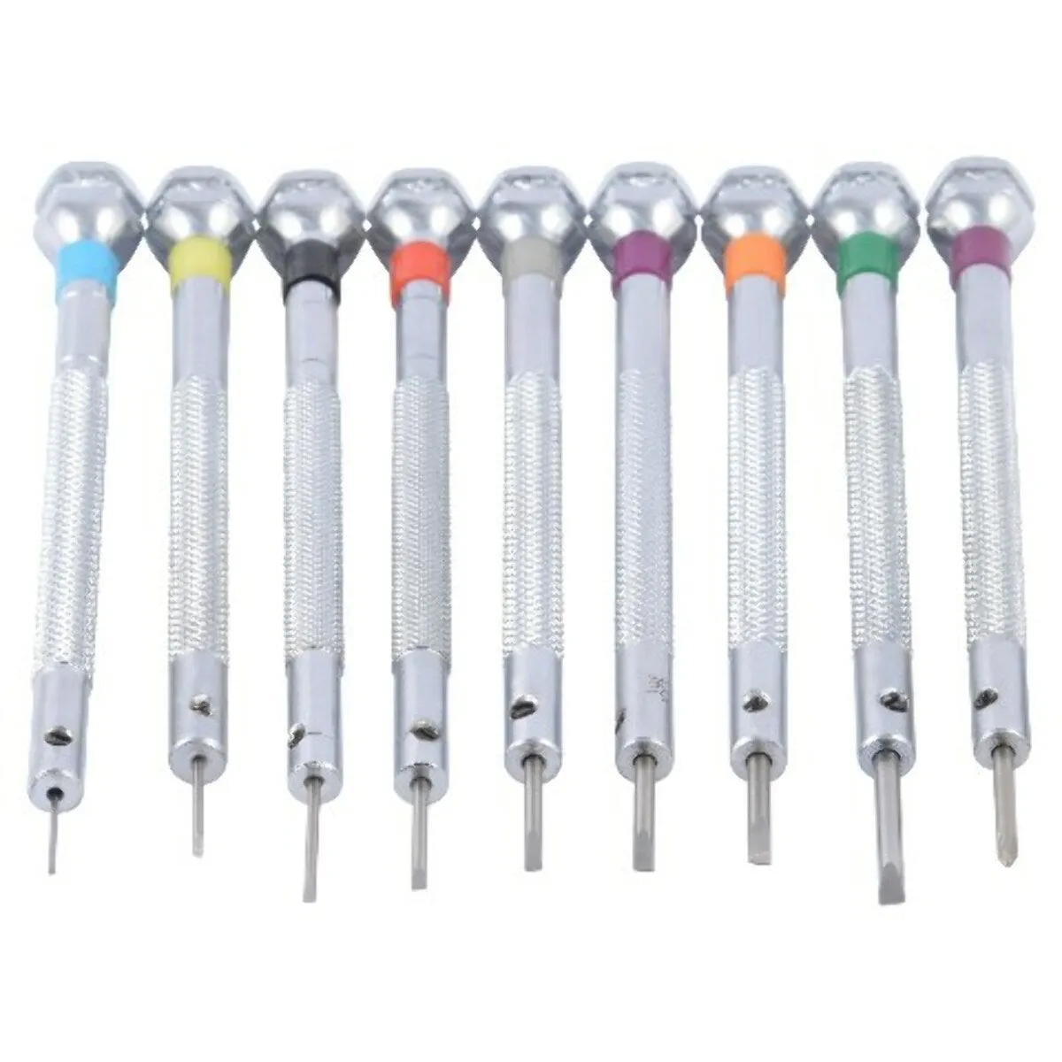 9 SCREWDRIVER FOR WATCH REPAIR SET STAND EXTRA BLADE WATCH TOOL