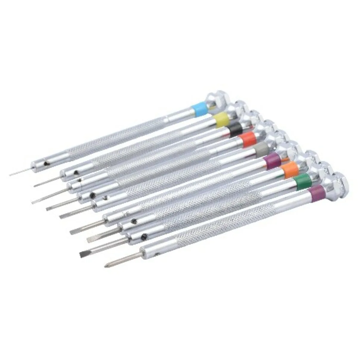 9 SCREWDRIVER FOR WATCH REPAIR SET STAND EXTRA BLADE WATCH TOOL