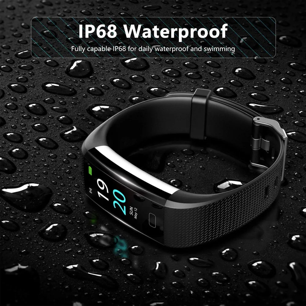 ACTIW-PRO Smart Fitness Tracker HR - Blood Pressure, Heart Rate, Steps, Calories & Sleep Monitor | PURPLE
