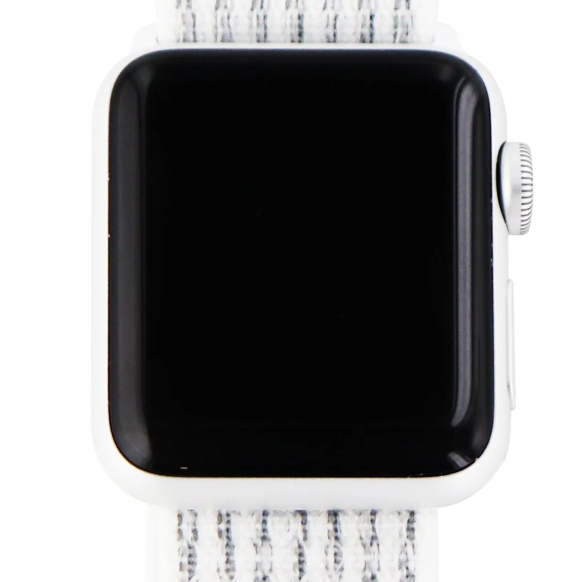 Apple Watch Nike  Series 3 (GPS   LTE) 38mm Silver Aluminum Case w/ White Loop