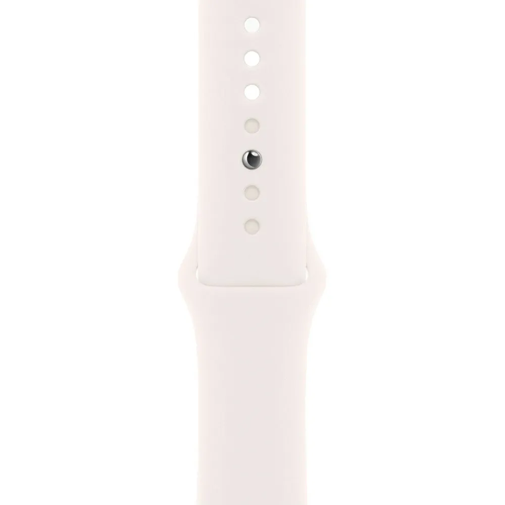 Apple Watch Series 10 GPS 46MM Rose Gold Aluminium Case with Light Blush Sport Band - M/L | MWWU3QA/A