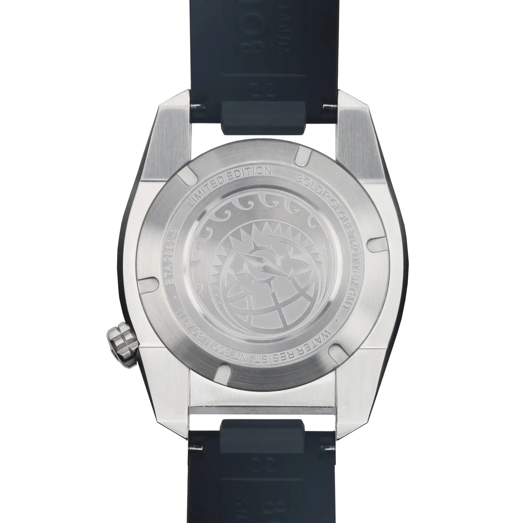 BDR Watch Globetrotter GMT Blue Red