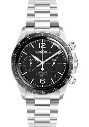 Bell & Ross Automatic 41mm Model BRV-94 Black Steel