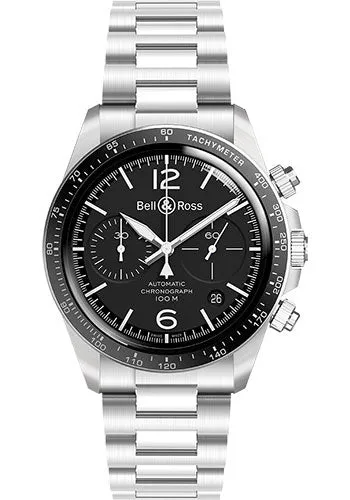 Bell & Ross Automatic 41mm Model BRV-94 Black Steel
