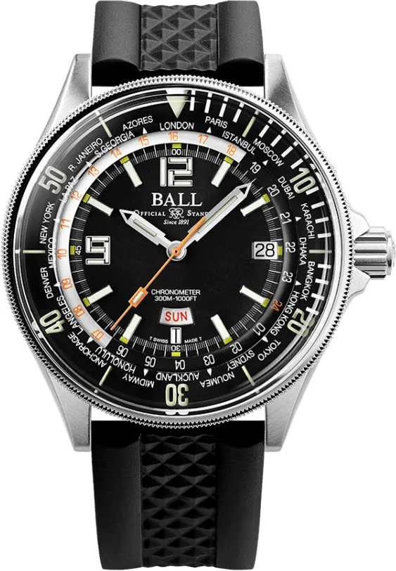 BL Watch Company Engineer Master II Diver WORSldtime Limited Edition
