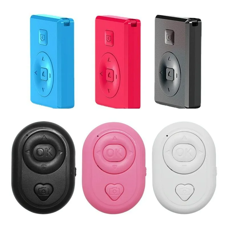 Bluetooth Selfie Controller For Mobile Phones G1 Blue
