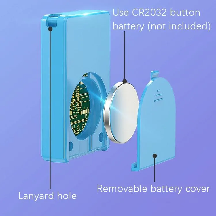 Bluetooth Selfie Controller For Mobile Phones G1 Blue
