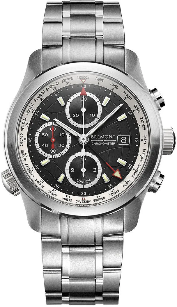 BM Watch WORSld Timer ALT1-WT Black
