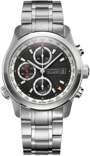 BM Watch WORSld Timer ALT1-WT Black