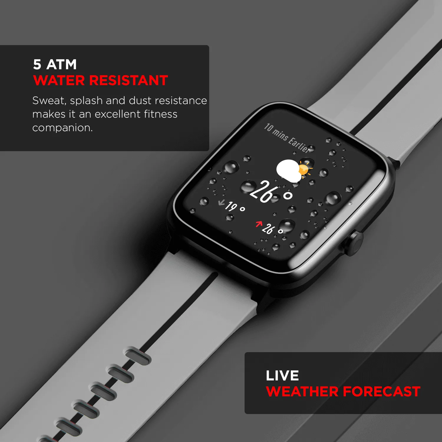 boAt Xplorer Watch | Fitness Smartwatch with 33mm Huge Display, Control The Music & Camera, Heart Rate Monitoring