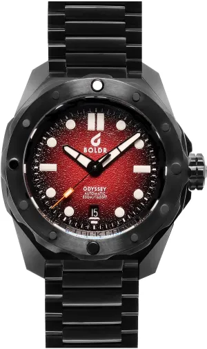 Boldr Watch Odyssey Metal Red