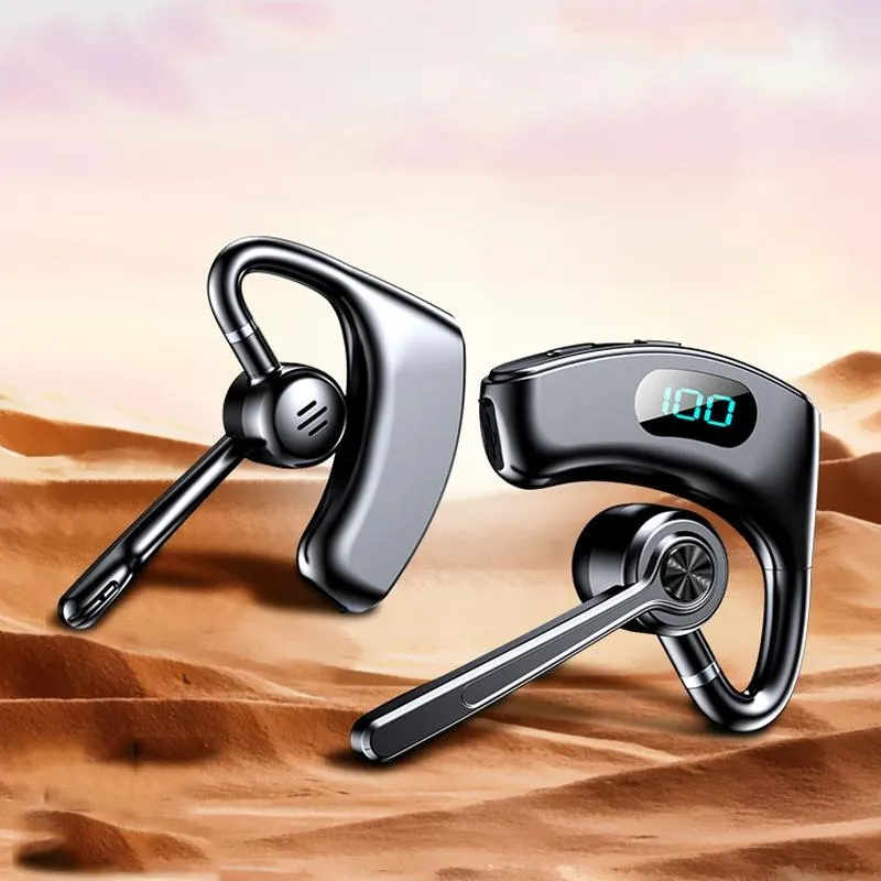 Bone Conduction Gaming Bluetooth Earphones with Noise Reduction