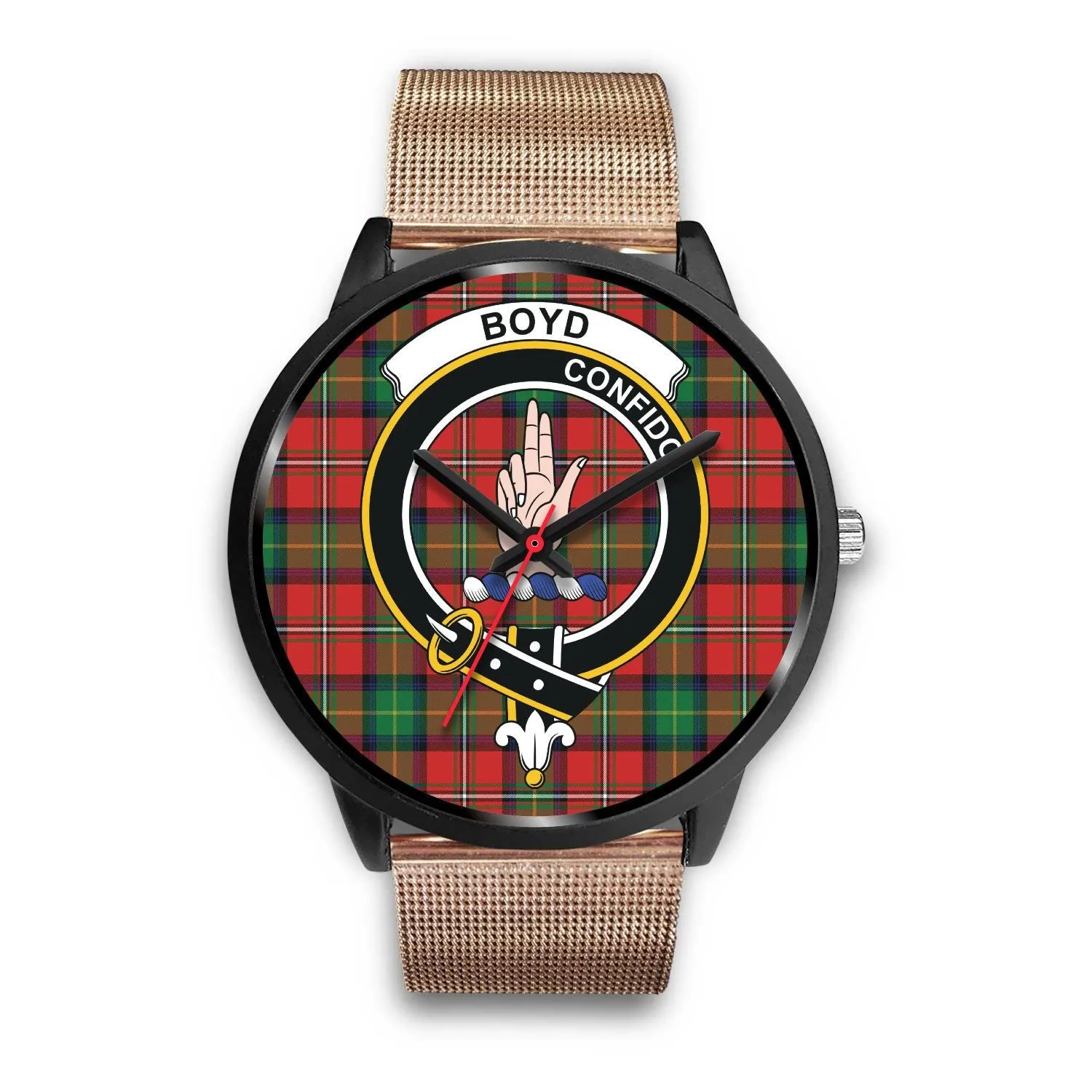 Boyd Modern Clan Badge Tartan Black Watch