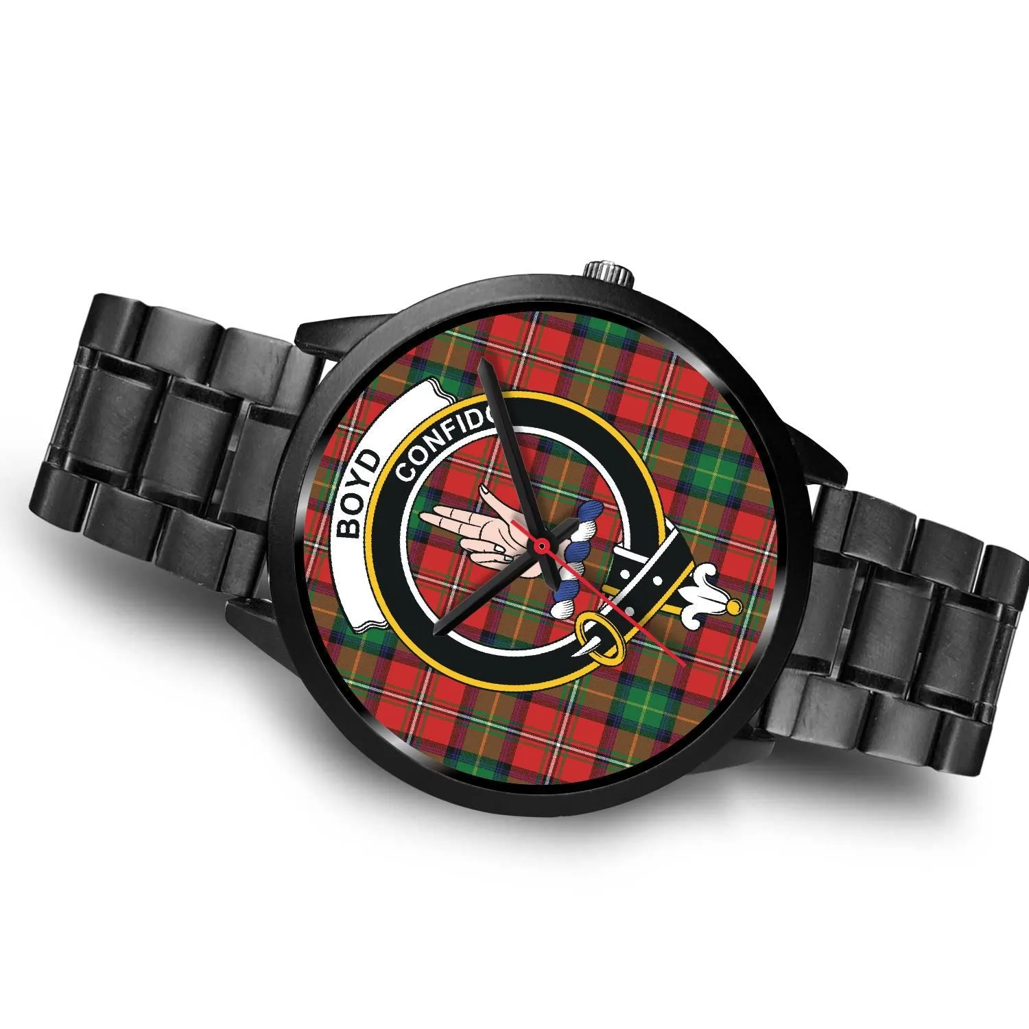 Boyd Modern Clan Badge Tartan Black Watch