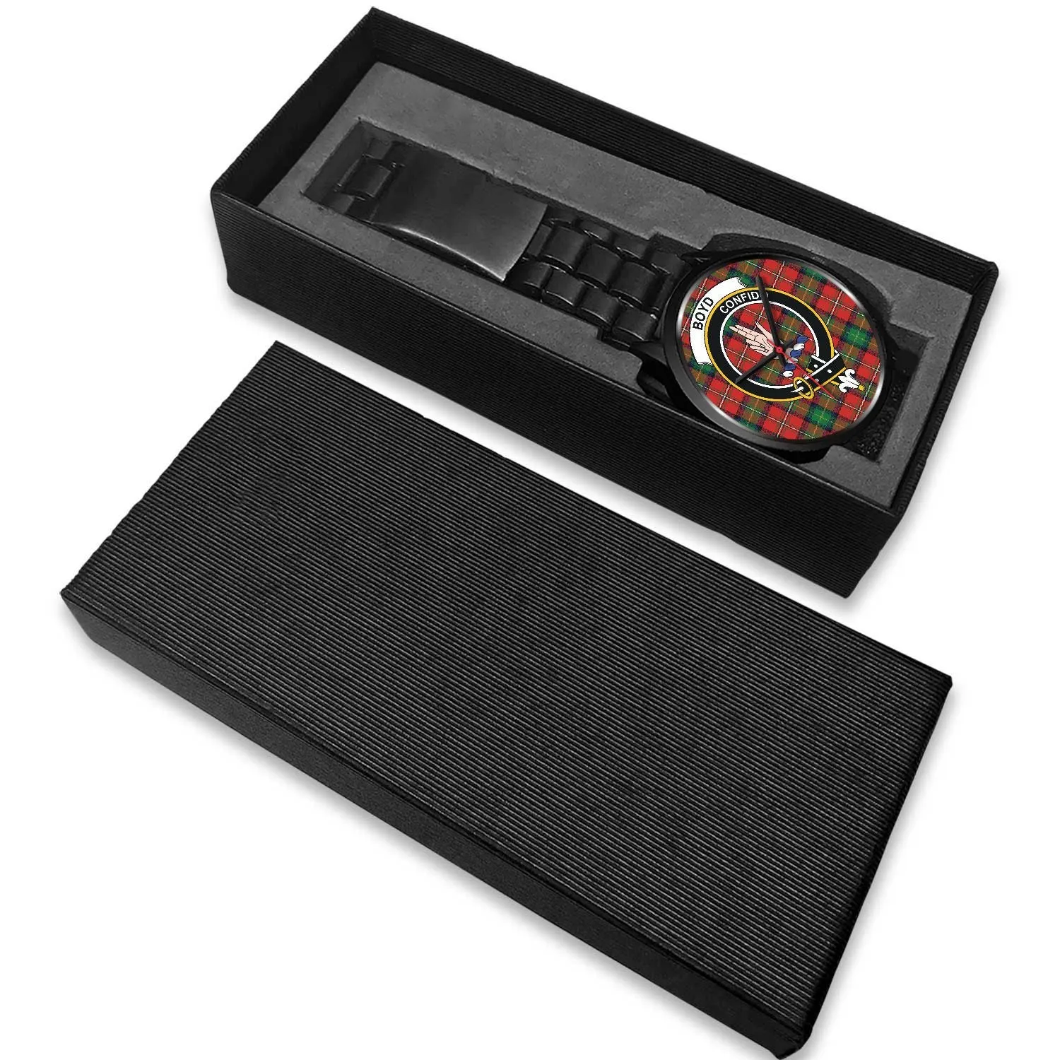 Boyd Modern Clan Badge Tartan Black Watch