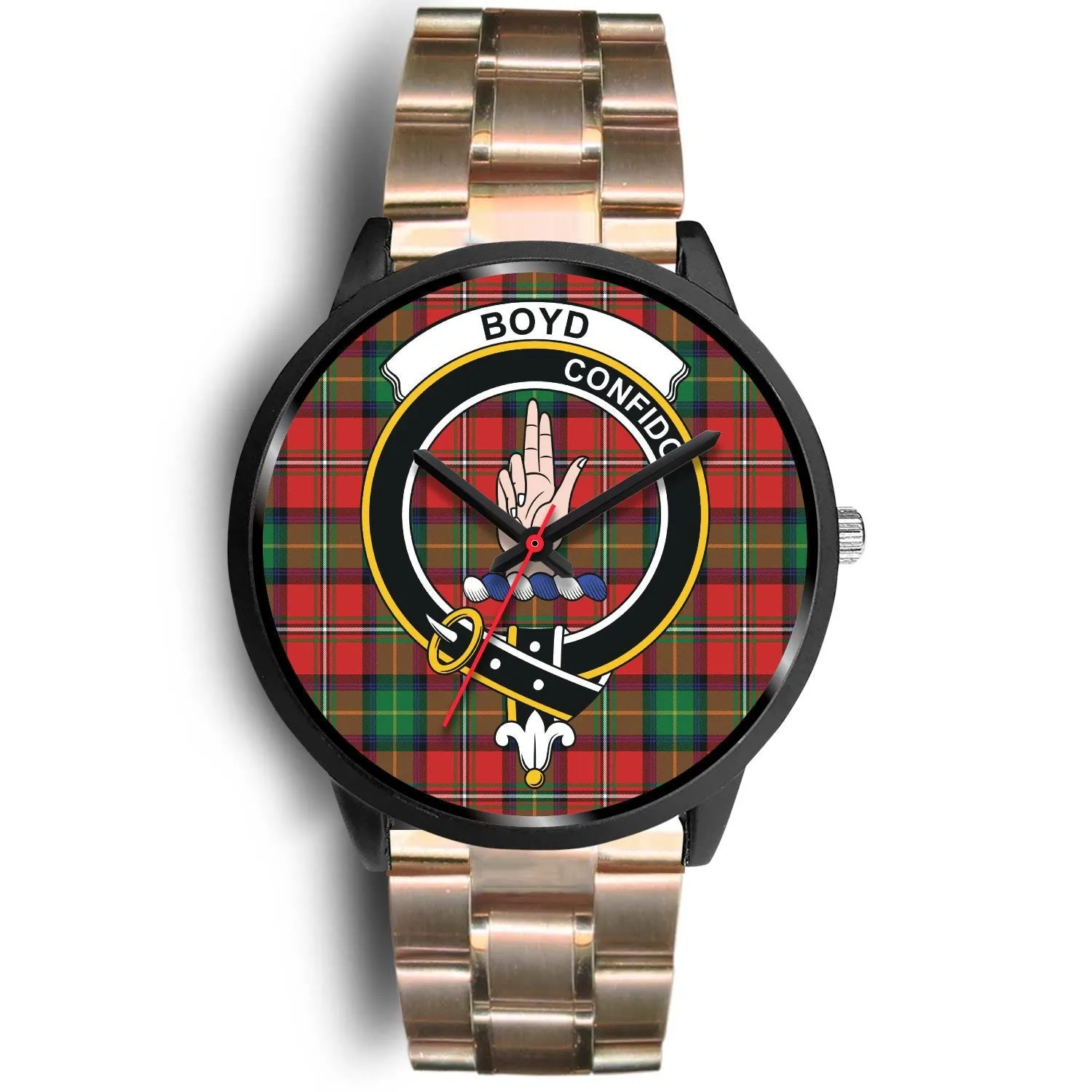 Boyd Modern Clan Badge Tartan Black Watch