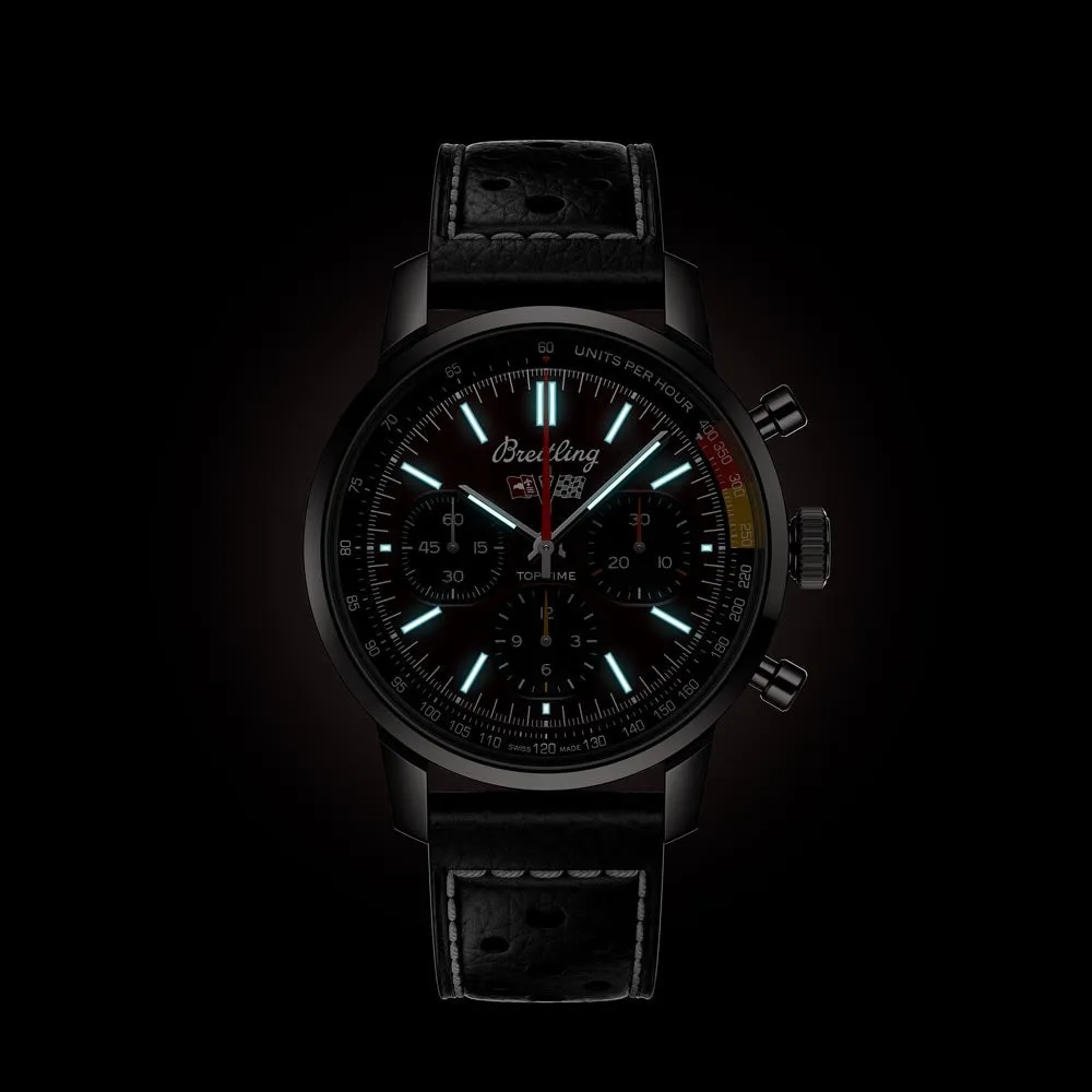 Breitling Top Time B01 Chevrolet Corvette 41mm Red Dial Automatic Chronograph Gents Watch AB01761A1K1X1