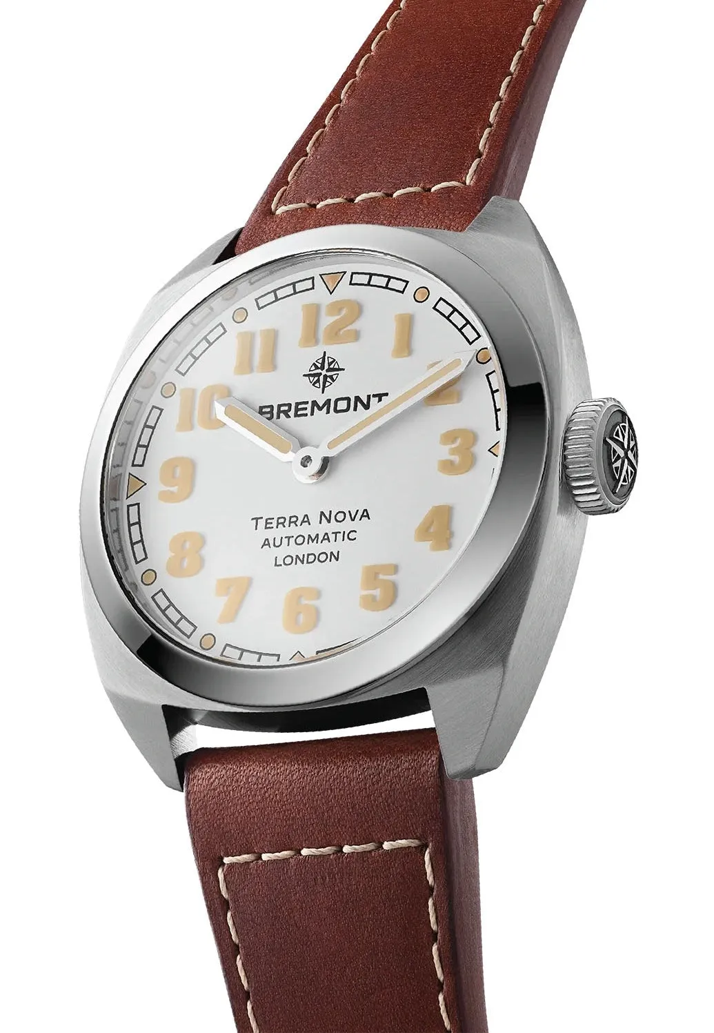 Bremont Terra Nova 38 White Leather
