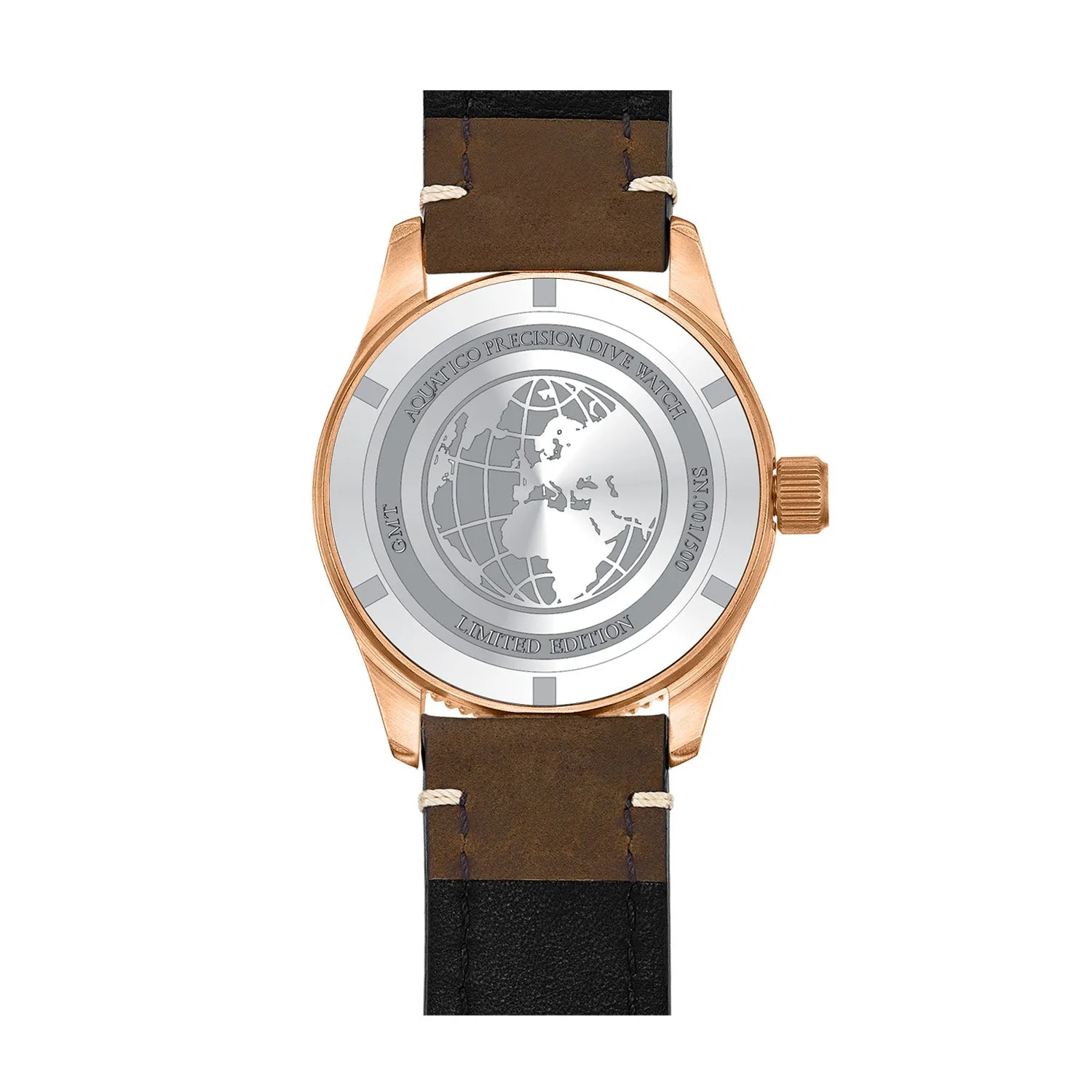 Bronze Sea Star GMT Black Carbon Figber Dial and Bezel Inlay