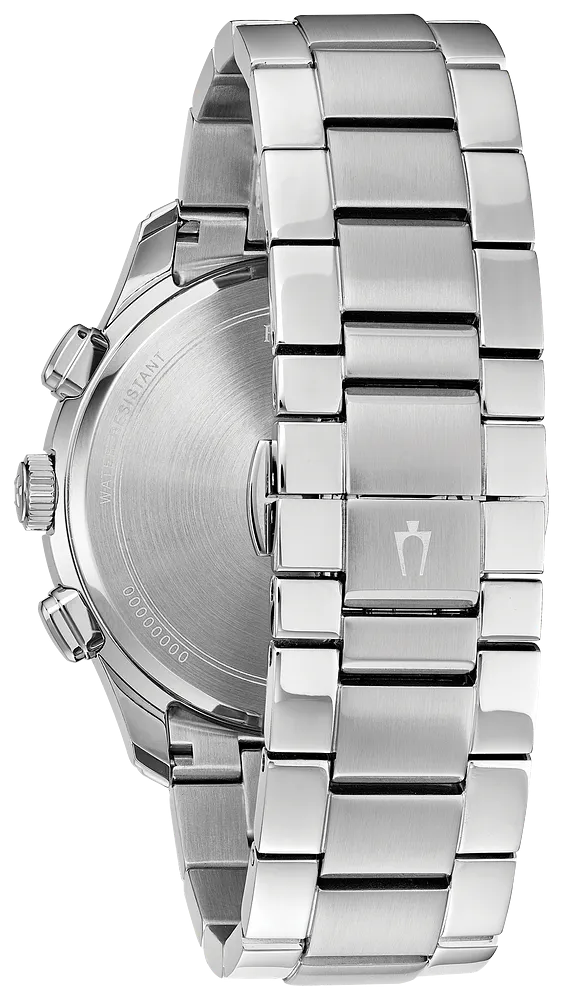 Bulova 96B288 Wilton Steel Strap Men Watches