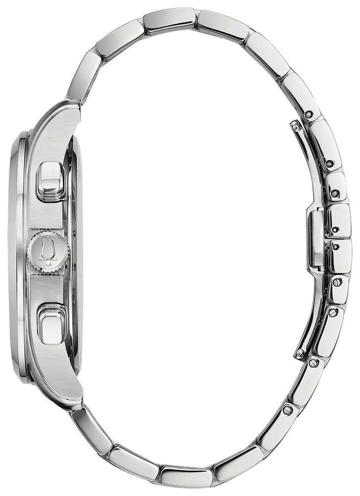 Bulova 96B288 Wilton Steel Strap Men Watches