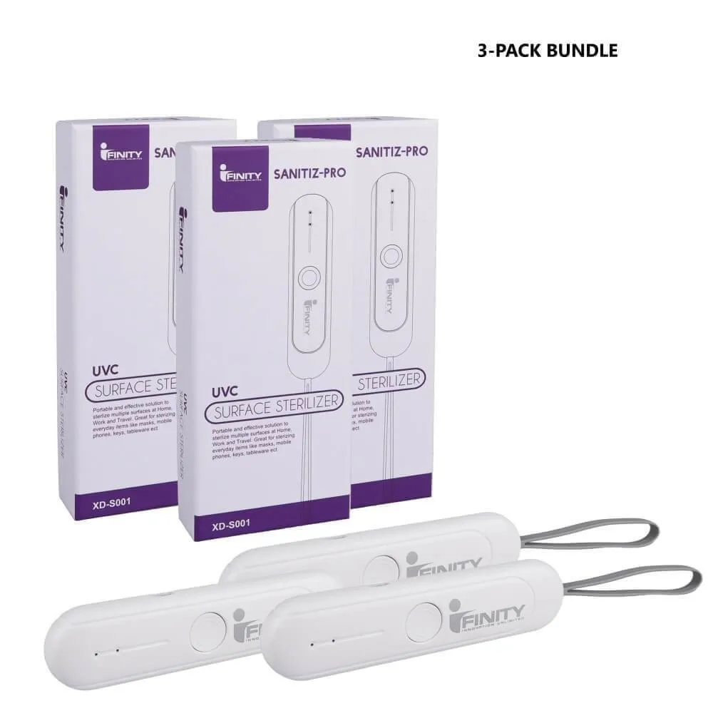 Bundle Deal | SANITIZ-PRO Portable UVC Surface Sterilizer with Carrying Case | Buy More Save More