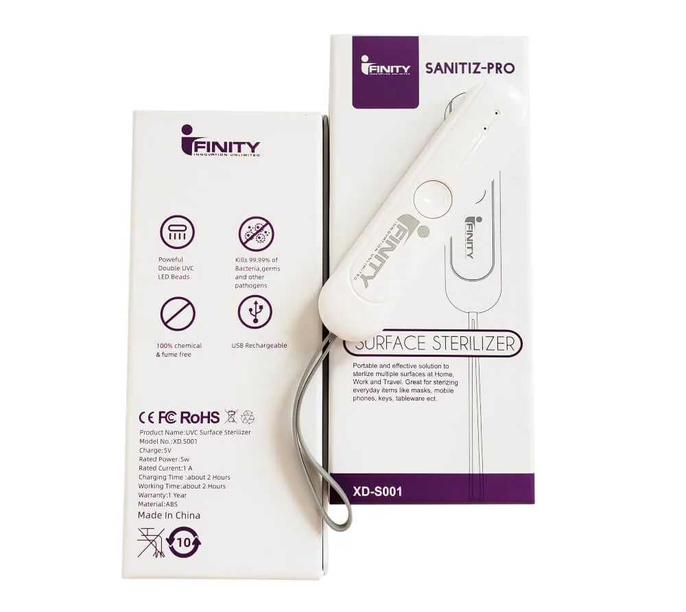 Bundle Deal | SANITIZ-PRO Portable UVC Surface Sterilizer with Carrying Case | Buy More Save More