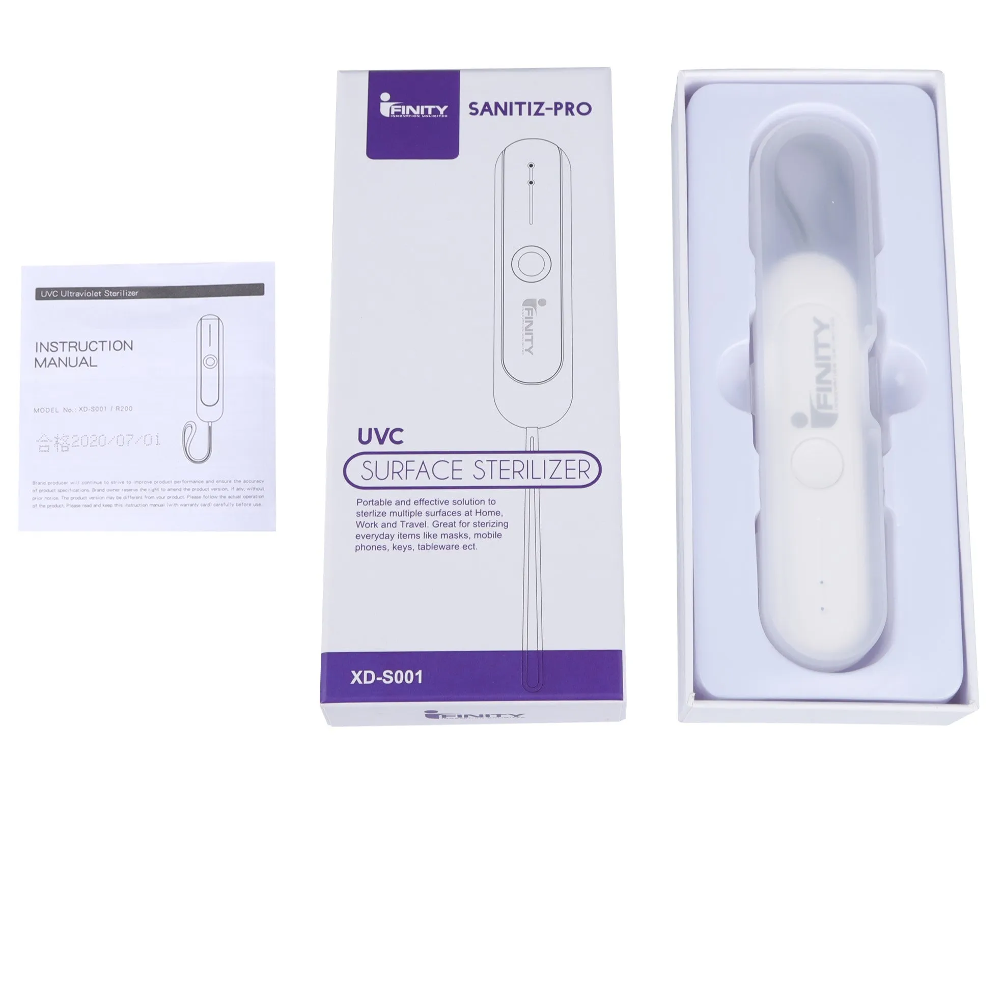 Bundle Deal | SANITIZ-PRO Portable UVC Surface Sterilizer with Carrying Case | Buy More Save More