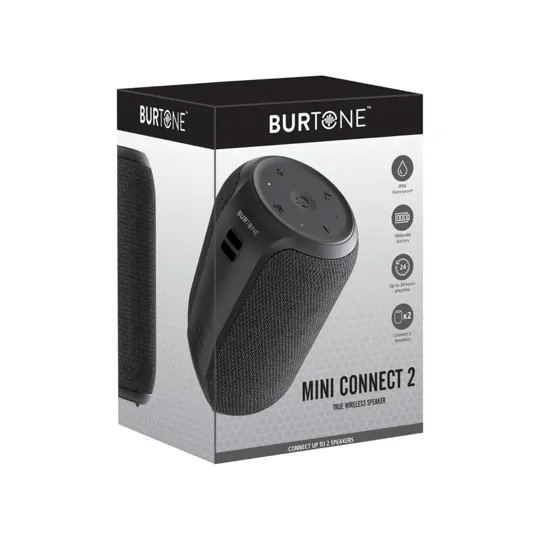 Burtone Mini Connect 2 Wireless Bluetooth Speaker