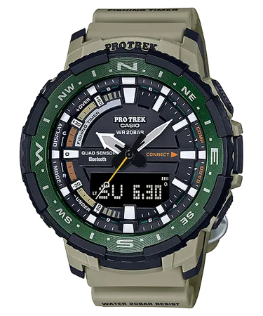 CASIO Angler Line Bluetooth Link Watch PRT-B70-5