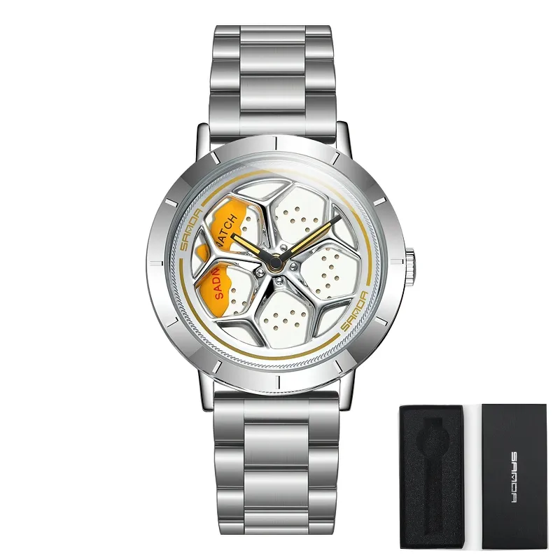 Casual Waterproof Analog Watch Of Rotating Roulette Dial For Men / Quartz Accessories