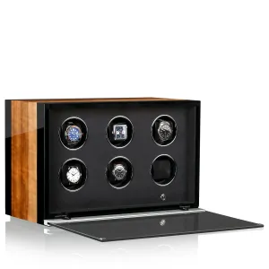 CHRN Watch Winder Ambiance VIII Aurosso High Gloss Black High Gloss