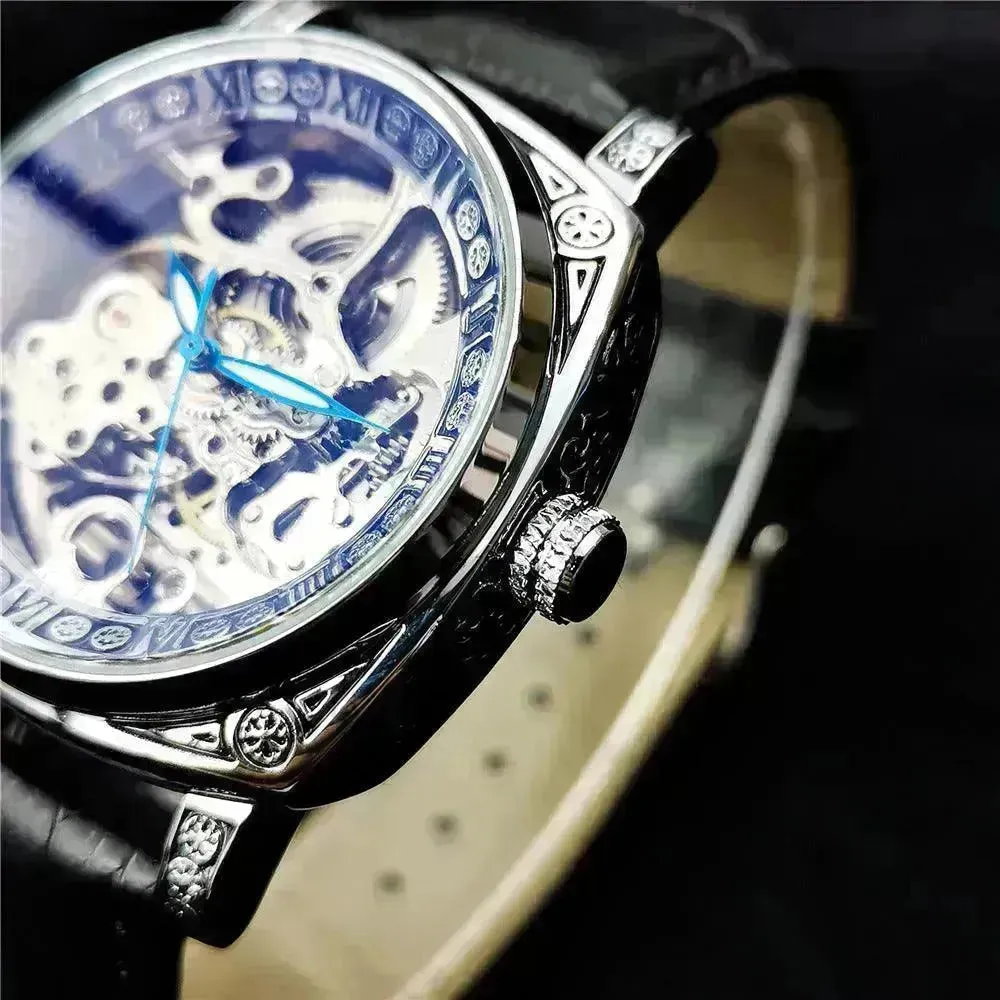 Classy Men's Double-sided Tourbillon Mechanical Watch Luminous