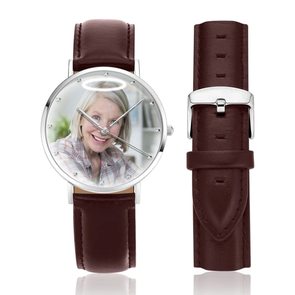 Custom Photo Watch Personalized Remembrance Watch Memorial Gifts