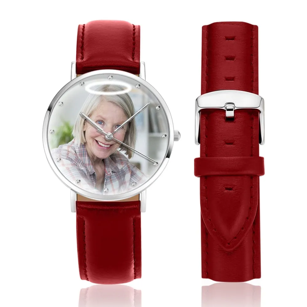 Custom Photo Watch Personalized Remembrance Watch Memorial Gifts