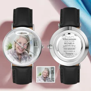 Custom Photo Watch Personalized Remembrance Watch Memorial Gifts