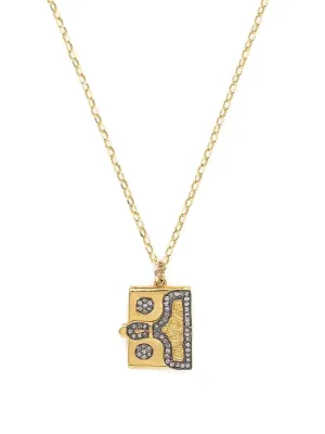 Diamond book of life locket
