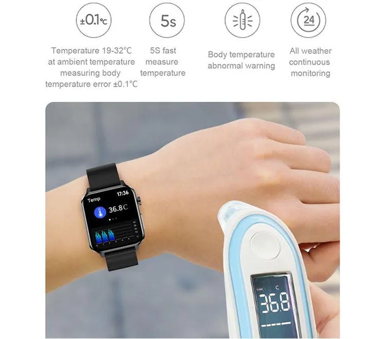 E86 Smartwatch (TPU Red)