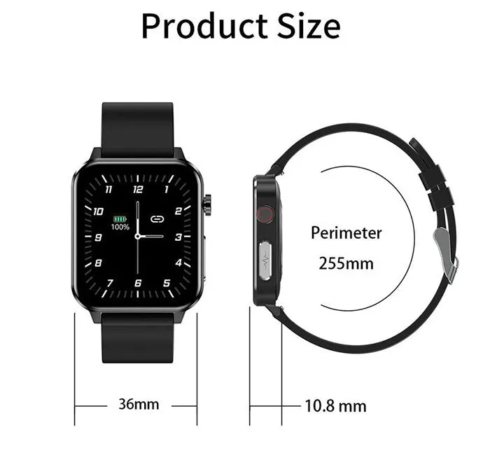 E86 Smartwatch (TPU Red)