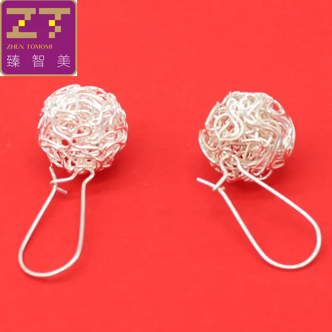 Er166 Hot Fashion Drop Earrings Bijoux Statement Earrings Yinsi Hollow Silver Color Earrings Dangling Earrings Women Jewelry