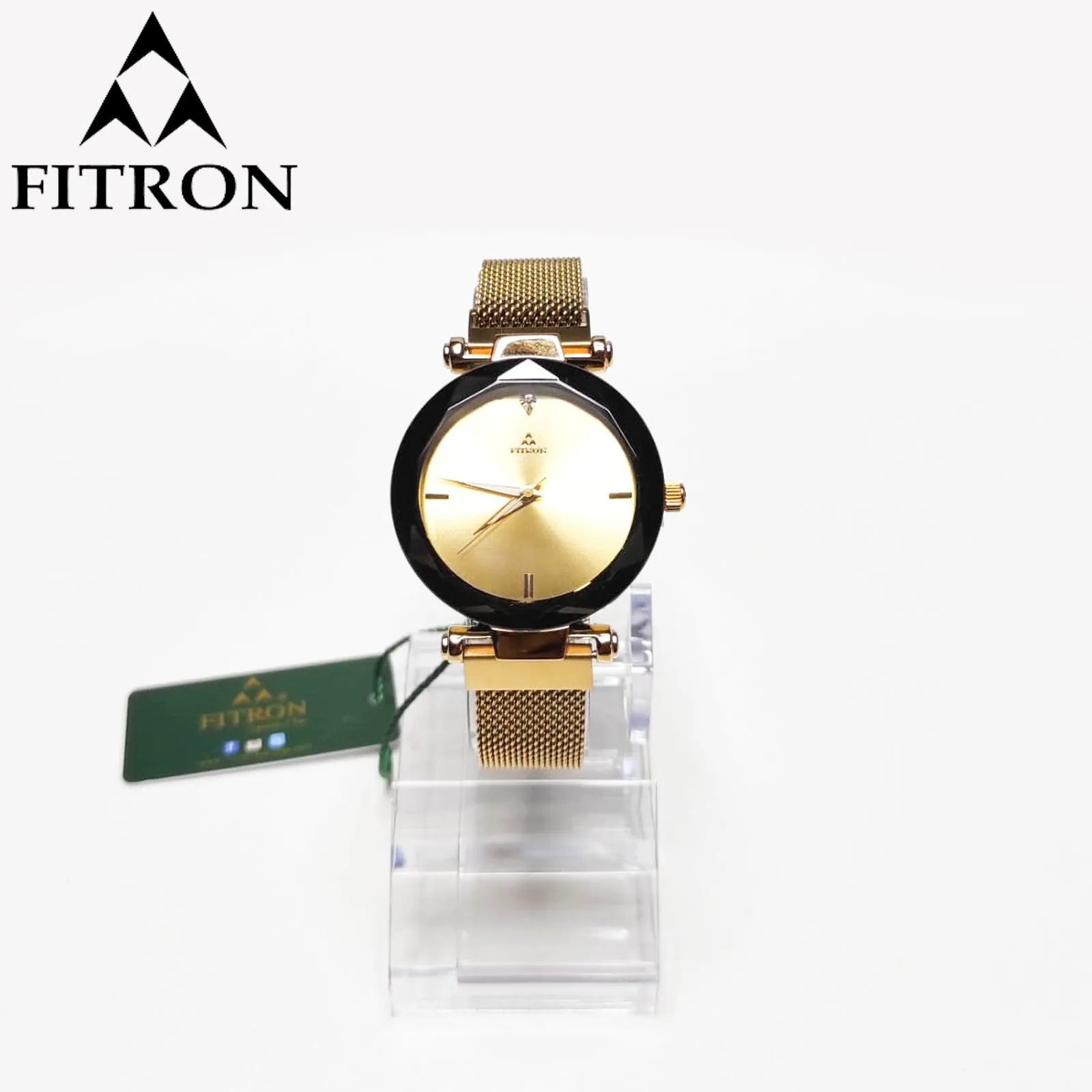 FITRON Luxury Women Wrist Watch With Magnetic Strap - 9050L