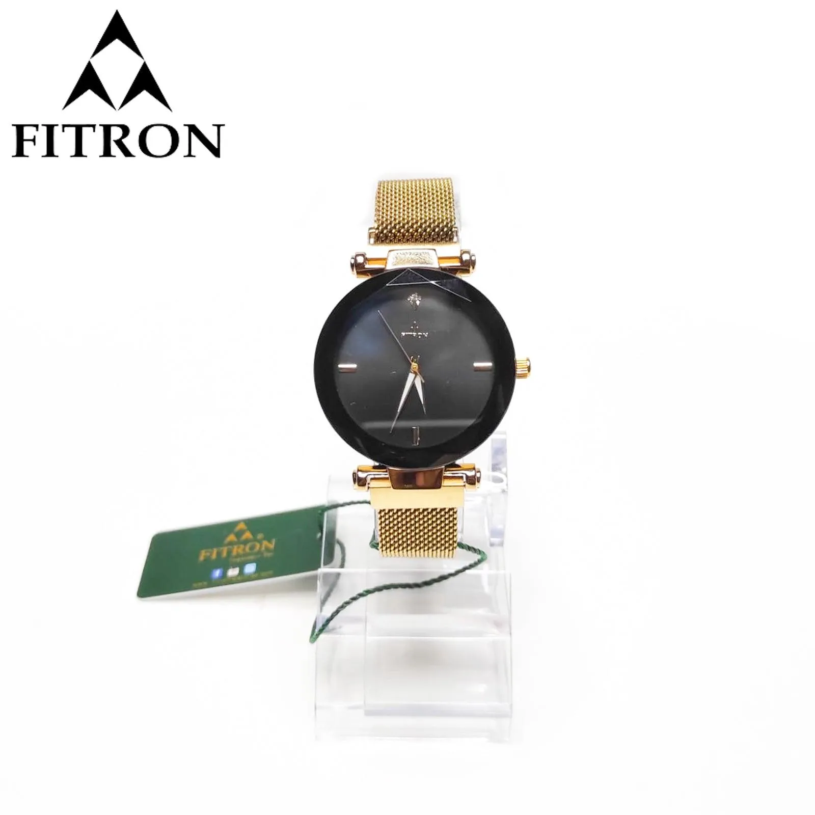 FITRON Luxury Women Wrist Watch With Magnetic Strap - 9050L