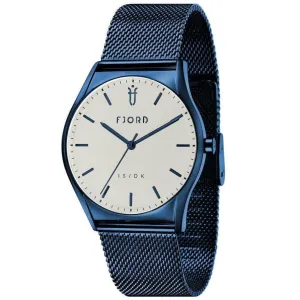 FJORD Anton Blue Mesh Watch - FJ-3029-33