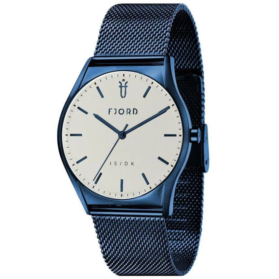 FJORD Anton Blue Mesh Watch - FJ-3029-33